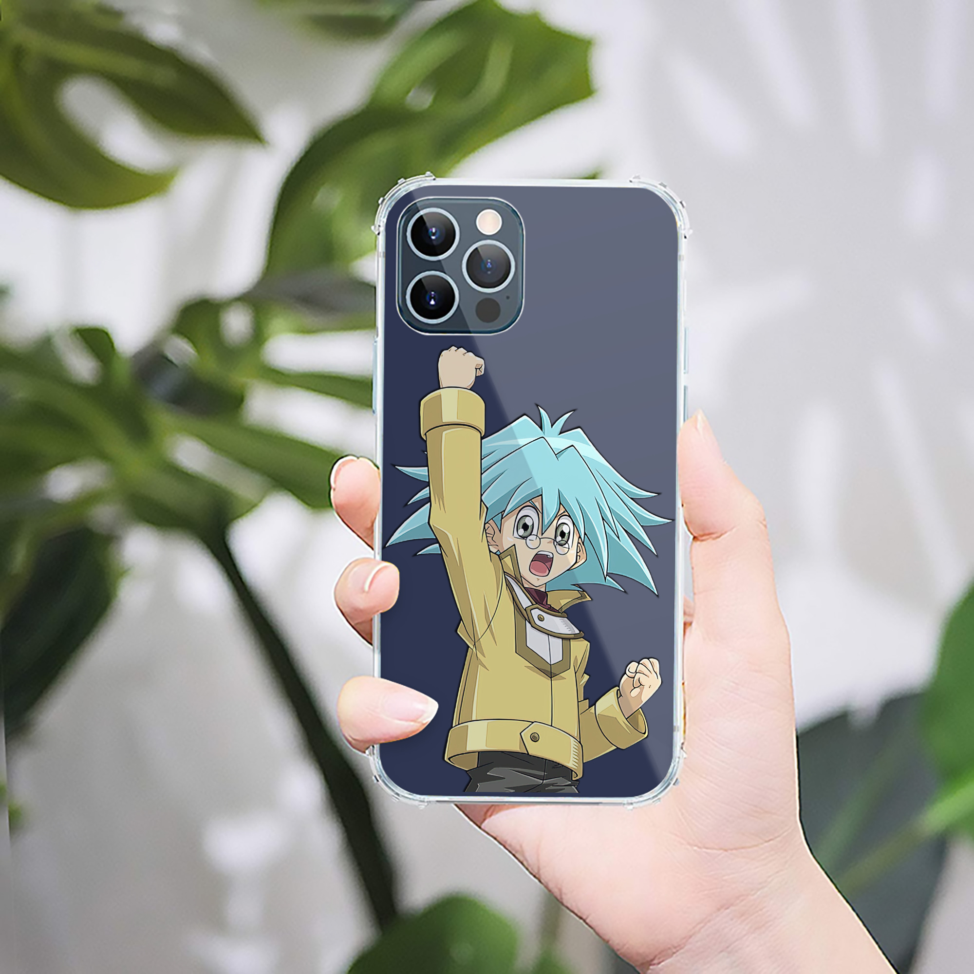（画像用） 遊☆戯☆王 Yu-Gi-Oh! 【iPhone 12シリーズ対応】透明スマホケース（クリアソフトケース）